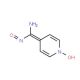 N-Hydroxy-1-oxy-isonicotinamidine (CAS 66168-50-1) - chemical structure image
