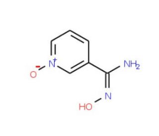N-Hydroxy-1-oxy-nicotinamidine (CAS 92757-16-9) - chemical structure image