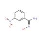 N-Hydroxy-3-nitro-benzamidine (CAS 5023-94-9) - chemical structure image