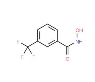 N-hydroxy-3-(trifluoromethyl)benzamide (CAS 40069-06-5) - chemical structure image