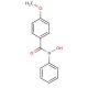 N-Hydroxy-4-methoxy-N-phenylbenzamide - chemical structure image