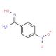 N-Hydroxy-4-nitro-benzamidine (CAS 1613-86-1) - chemical structure image