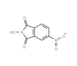 N-Hydroxy-4-nitrophthalimide (CAS 105969-98-0) - chemical structure image