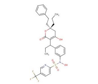 N-Hydroxy Tipranavir - chemical structure image