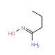 N-Hydroxybutanamidine (CAS 27620-10-6) - chemical structure image