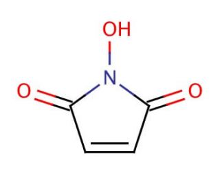 N-Hydroxymaleimide (CAS 4814-74-8) - chemical structure image
