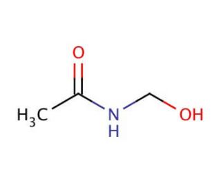 N-(Hydroxymethyl)acetamide (CAS 625-51-4) - chemical structure image