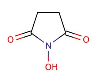 N-Hydroxysuccinimide (CAS 6066-82-6) - chemical structure image