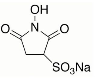 N-Hydroxysulfosuccinimide sodium salt (CAS 106627-54-7) - chemical structure image
