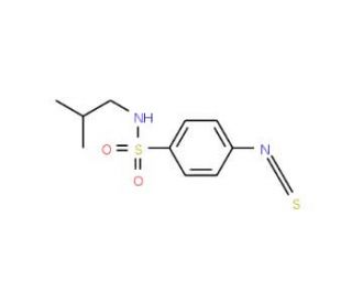 N-Isobutyl-4-isothiocyanatobenzenesulfonamide - chemical structure image