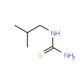 N-isobutylthiourea (CAS 1516-33-2) - chemical structure image