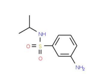 N-Isopropyl 3-aminobenzenesulfonamide (CAS 118837-66-4) - chemical structure image