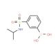 N-Isopropyl 3-boronobenzenesulfonamide (CAS 871329-77-0) - chemical structure image