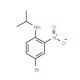 N-Isopropyl 4-bromo-2-nitroaniline (CAS 4651-98-3) - chemical structure image