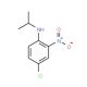 N-Isopropyl 4-chloro-2-nitroaniline (CAS 89659-66-5) - chemical structure image