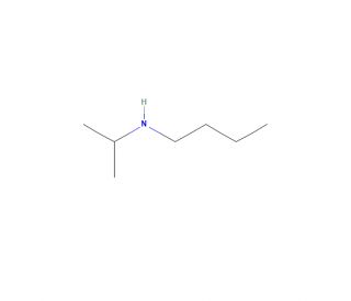N-isopropylbutan-1-amine (CAS 39099-23-5) - chemical structure image