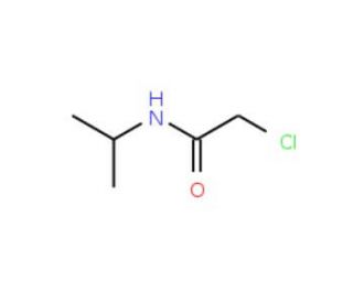 N-isopropylchloroacetamide (CAS 2895-21-8) - chemical structure image