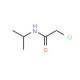 N-isopropylchloroacetamide (CAS 2895-21-8) - chemical structure image