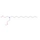 N-Lauryldiethanolamine (CAS 1541-67-9) - chemical structure image