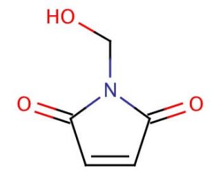 N-Maleimidomethanol (CAS 5063-96-7) - chemical structure image