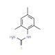 N-mesitylthiourea (CAS 91059-97-1) - chemical structure image