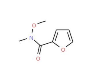 N-Methoxy-N-methyl-2-furamide (CAS 95091-92-2) - chemical structure image
