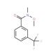 N-Methoxy-N-methyl-3-(trifluoromethyl)benzamide (CAS 116332-62-8) - chemical structure image