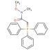 N-Methoxy-N-methyl(triphenylphosphoranylidene)acetamide (CAS 129986-67-0) - chemical structure image