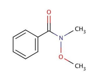 N-Methoxy-N-methylbenzamide (CAS 6919-61-5) - chemical structure image