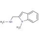 N-Methyl-1-(1-methyl-1H-indol-2-yl)-methanamine - chemical structure image