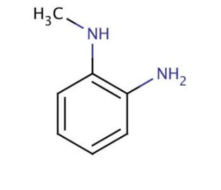 N-Methyl-1,2-phenylenediamine (CAS 4760-34-3) - chemical structure image