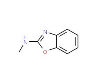 N-methyl-1,3-benzoxazol-2-amine (CAS 19776-98-8) - chemical structure image