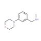 N-Methyl-1-[3-(morpholin-4-yl)phenyl]methylamine (CAS 864068-83-7) - chemical structure image