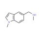N-Methyl-(1-methyl-1H-indol-5-yl)methylamine (CAS 709649-73-0) - chemical structure image