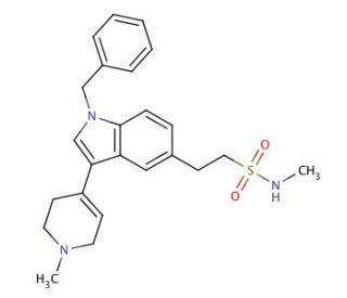 N-Methyl-1-phenylmethyl-3-(1,2,3,6-tetrahydro-1-methyl-4-pyridinyl)-1H-indole-5-ethanesulfonamide (CAS 894351-86-1) - chemica