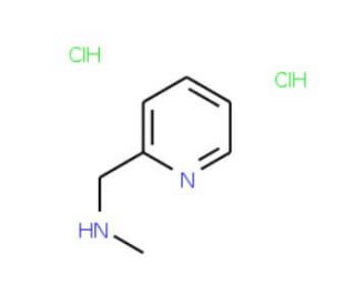 N-Methyl-1-(pyridin-2-yl)methylamine dihydrochloride (CAS 21035-59-6) - chemical structure image