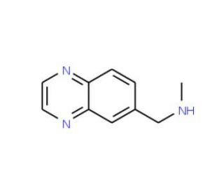 N-Methyl-1-quinoxalin-6-ylmethanamine - chemical structure image