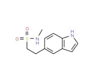 N-Methyl-1H-indole-5-ethanesulfonamide (CAS 98623-50-8) - chemical structure image