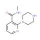N-Methyl-2-(1-piperazinyl)nicotinamide - chemical structure image