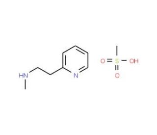 N-Methyl-2-(2-pyridyl)ethylamine methanesulfonate (CAS 380416-14-8) - chemical structure image