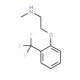 N-Methyl-2-[2-(trifluoromethyl)phenoxy]-1-ethanamine (CAS 883540-01-0) - chemical structure image