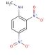 N-Methyl-2,4-dinitroaniline (CAS 2044-88-4) - chemical structure image