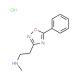 N-Methyl-2-(5-phenyl-1,2,4-oxadiazol-3-yl)-ethanamine hydrochloride - chemical structure image