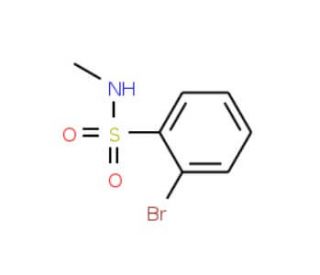 N-Methyl 2-bromobenzenesulphonamide (CAS 98192-14-4) - chemical structure image