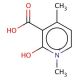 N-methyl-2-hydroxy-4-methylpridine-3-carboxylic acid - chemical structure image