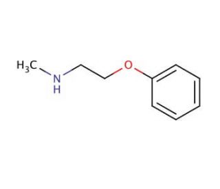 N-Methyl-2-phenoxyethanamine (CAS 37421-04-8) - chemical structure image