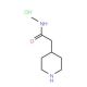 N-Methyl-2-piperidin-4-ylacetamide hydrochloride (CAS 70724-80-0) - chemical structure image
