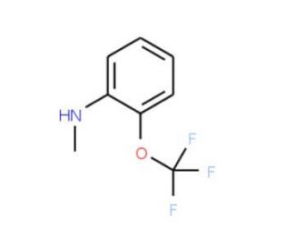 N-Methyl-2-(trifluoromethoxy)aniline (CAS 175278-04-3) - chemical structure image