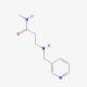 N-Methyl-3-[(3-pyridinylmethyl)amino]propanamide (CAS 1040693-51-3) - chemical structure image