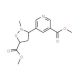 N-Methyl-3-[3-(5-methoxycarbonylpyridyl)-5-isoxazolecarboxylic Acid Methyl Ester - chemical structure image